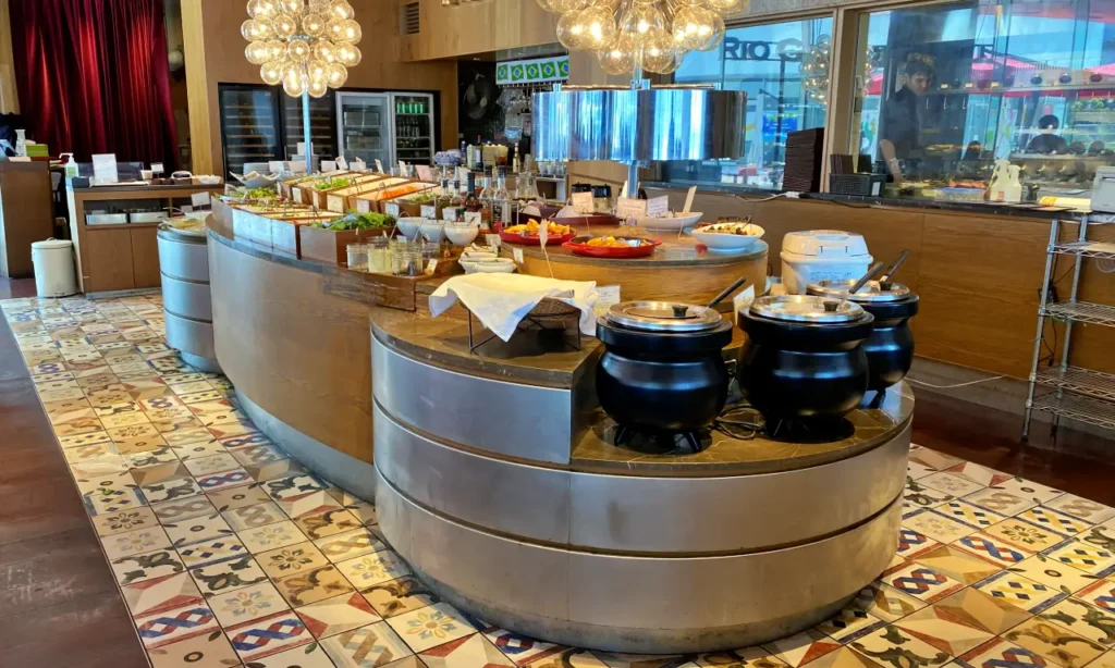 RIO GRANDE GRILLのサラダバー